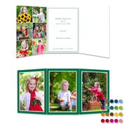 Weihnachtskarten Collage mit 7 Fotos und Jahreszahl - Klappkarte A6, individualisierbar - Druckateur - Klüngelkram Druckateur