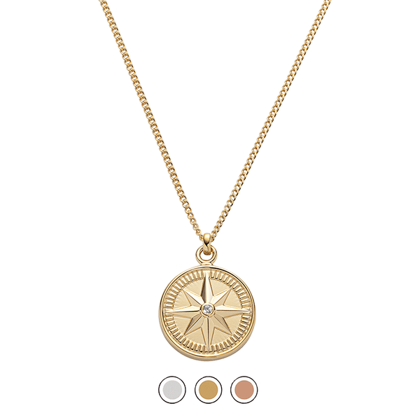 Windrose Necklace, diverse Farben - Klüngelkram Paul Hewitt