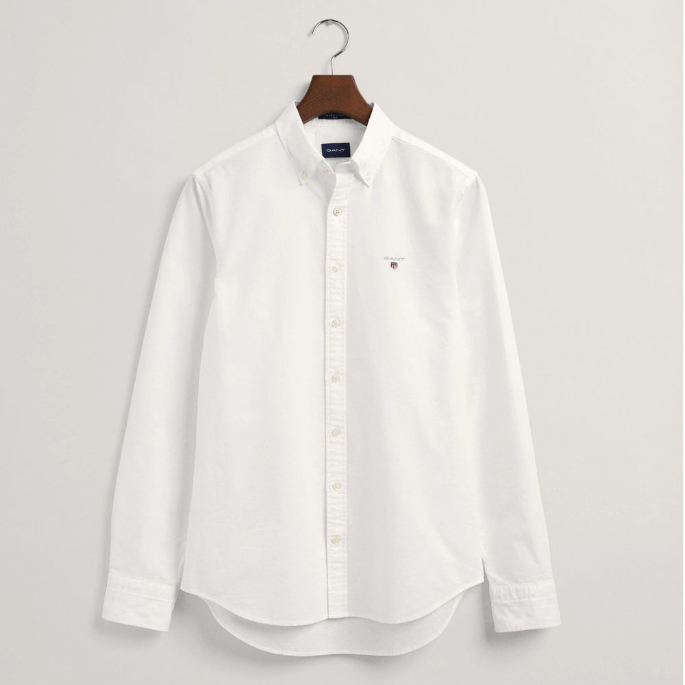 tolles Oxford Hemd in weiß, von Gant